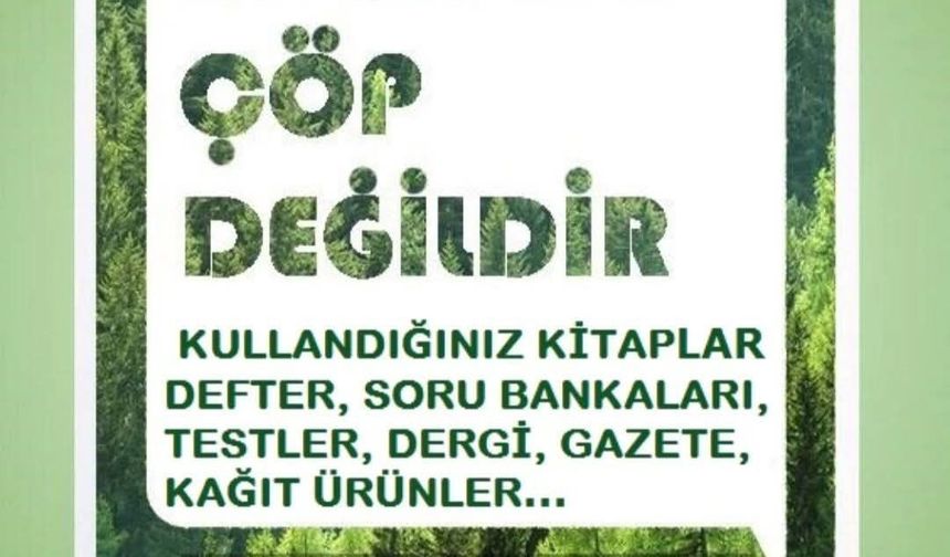 Kırşehir’de öğrencilerden geri dönüşüm hamlesi
