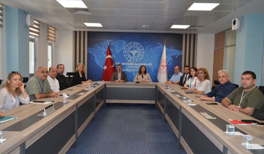 Ankara’dan gelen sağlık ekibi Kırşehir’de harekete geçti