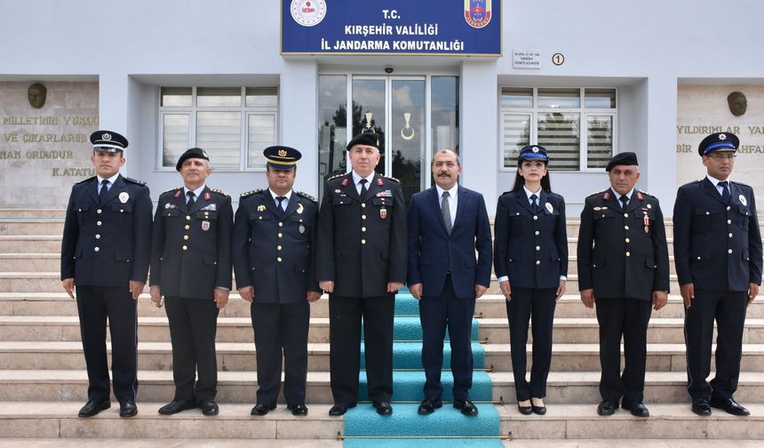 Kırşehir’de güvenlik güçlerinden anlamlı kutlama