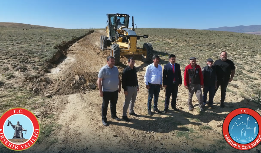 Kırşehir’de hasat için zamanla yarış başladı