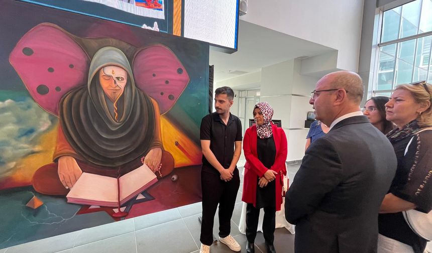 Öğretmen Ömer Şahin’in anısı Kırşehir’de sergiyle yaşatıldı