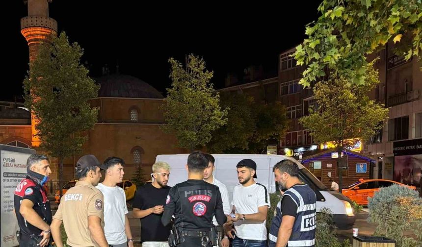 Kırşehir’de huzur uygulaması: 284 kişi sorgulandı