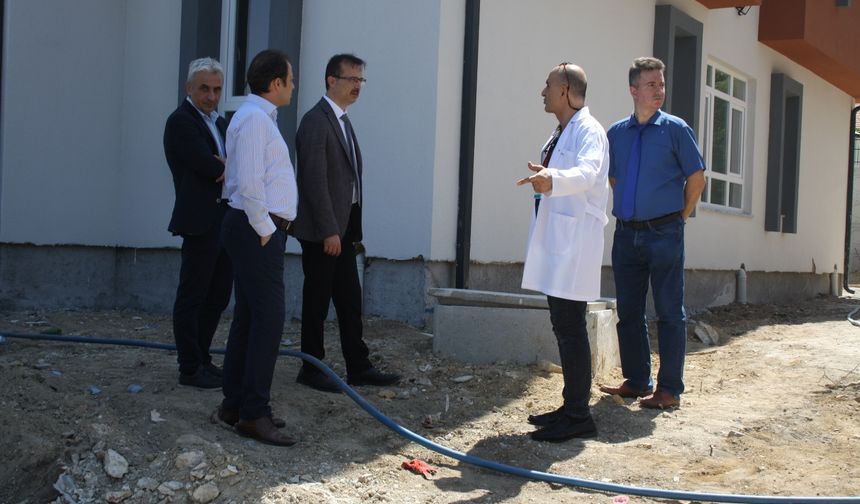 Kırşehir İl Sağlık Müdürü Kaman İlçesinde sağlık tesislerini denetledi