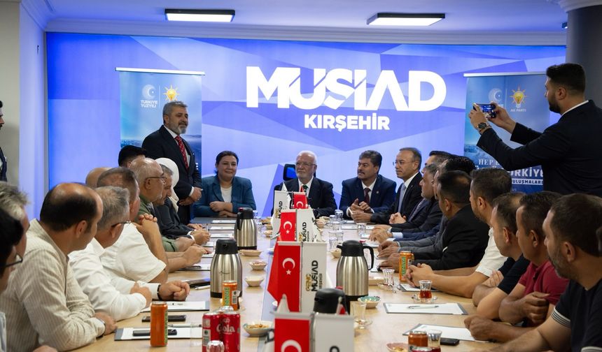 MÜSİAD Kırşehir’de Türkiye Yüzyılı Buluşmaları yapıldı