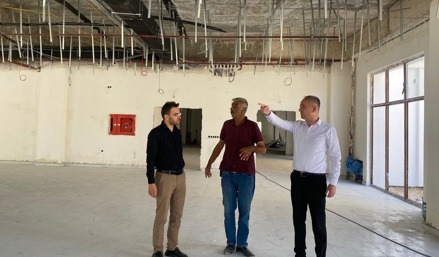 Kaman’da eğitim yatırımlarında saha denetimi