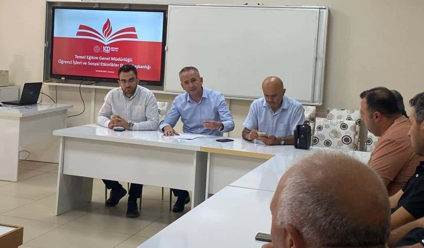 Kaman’da eğitimde yeni dönem hazırlıkları masaya yatırıldı