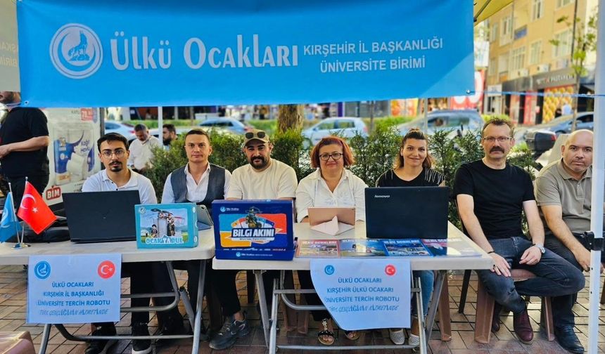 Kırşehir’de üniversite adaylarına tercih desteği başladı