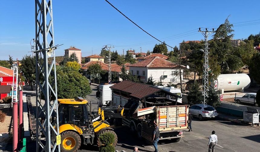 Akçakent meydanı yenilendi!