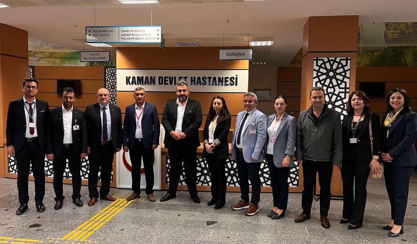 Kaman Devlet Hastanesi sağlıkta kalitede yüksek puan aldı