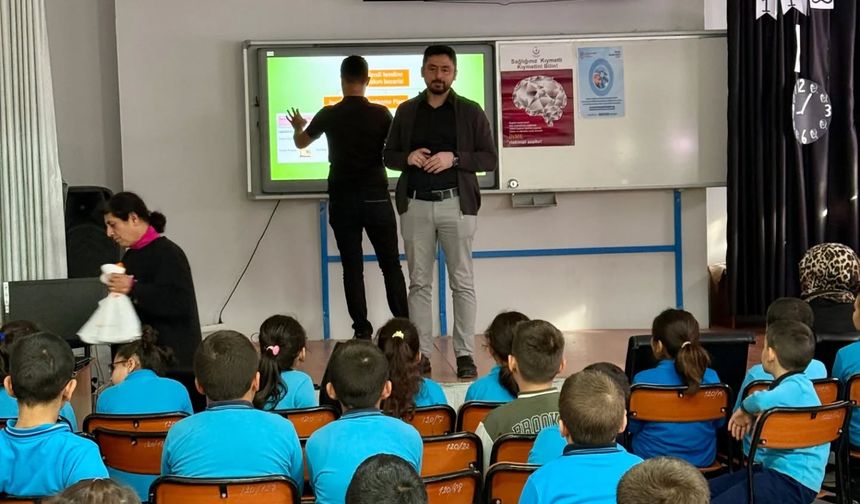 Öğrencilere diyabet bilinci aşılandı!