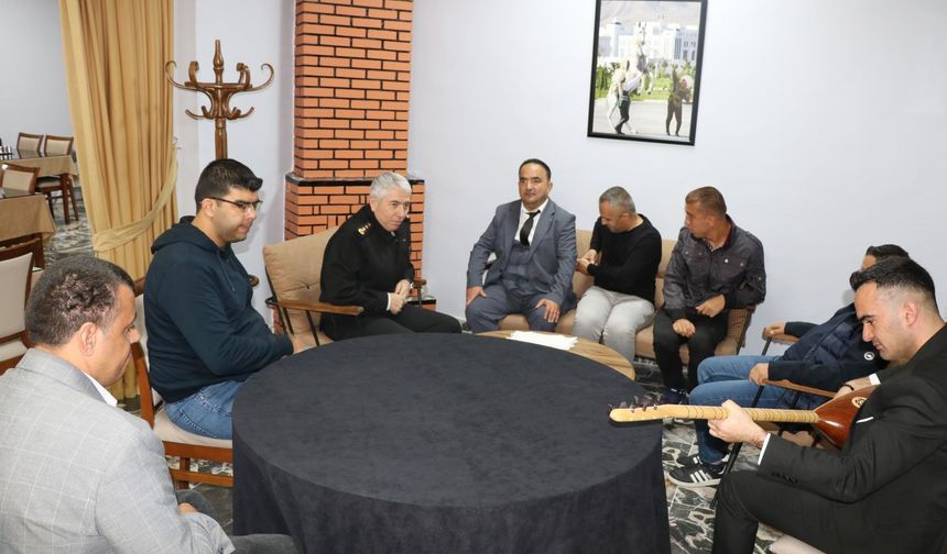 Jandarma sosyal tesislerinde keyifli buluşma