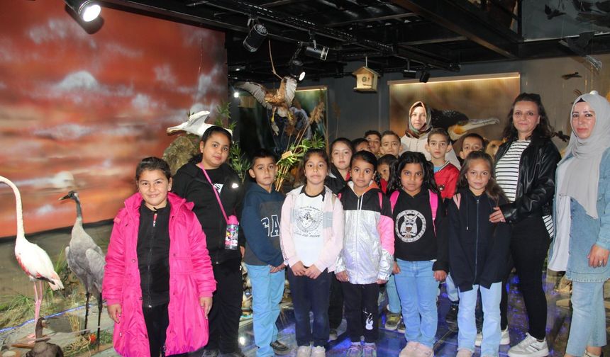 Minik öğrenciler Kırşehir’in doğasını keşfe çıktı