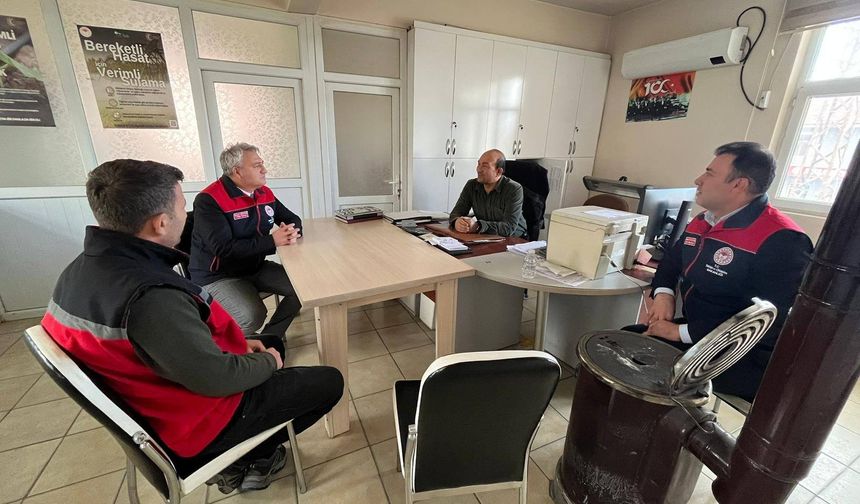 Akçakent’te üreticilerle buluşuldu