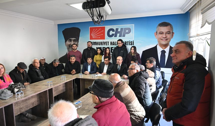 CHP Kırşehir’den tutuklu gençlik kolları yöneticisine destek