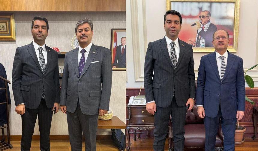 Başkan Demirci Kaman’a hizmet için Ankara’da