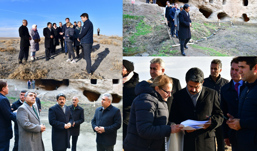 Dulkadirli Yeraltı Şehri ve Hashüyük Kazı Alanı gündemde