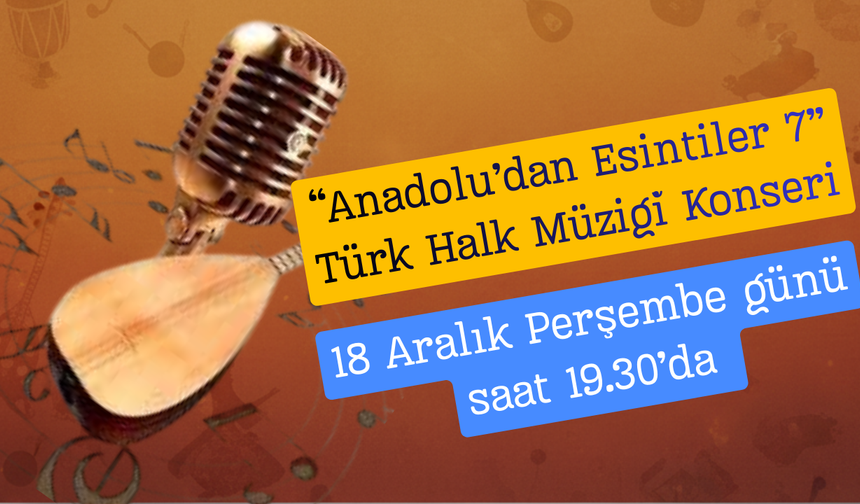 Kırşehir’de Türk Halk Müziği rüzgârı esecek!