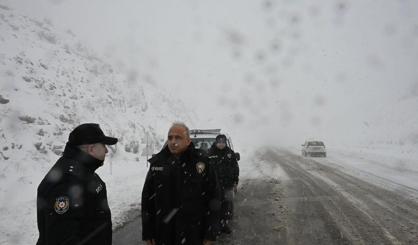 Kırşehir’de yılbaşı ve kar tedbirleri sahada denetlendi