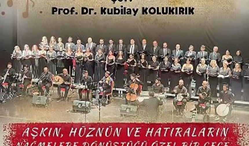 Nağmelerle anlatılan aşk Kırşehir’de dinleyiciyle buluşacak