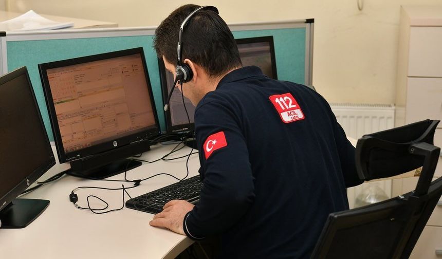 Kırşehir 112 rekor kırdı: 11 ayda 38 Bin vakaya müdahale!