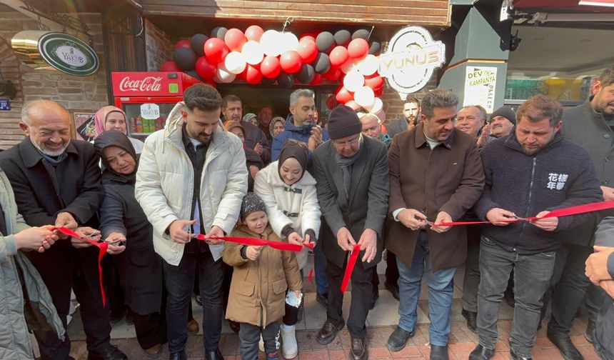 Genç girişimci Urtekin’in işletmesi, görkemli açılışla hizmete girdi