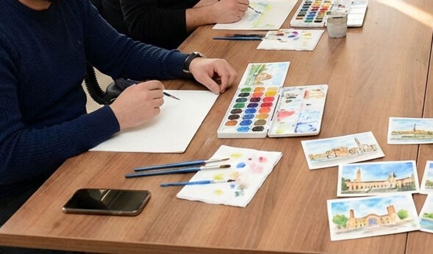 Kartpostallar tuvale dönüşecek