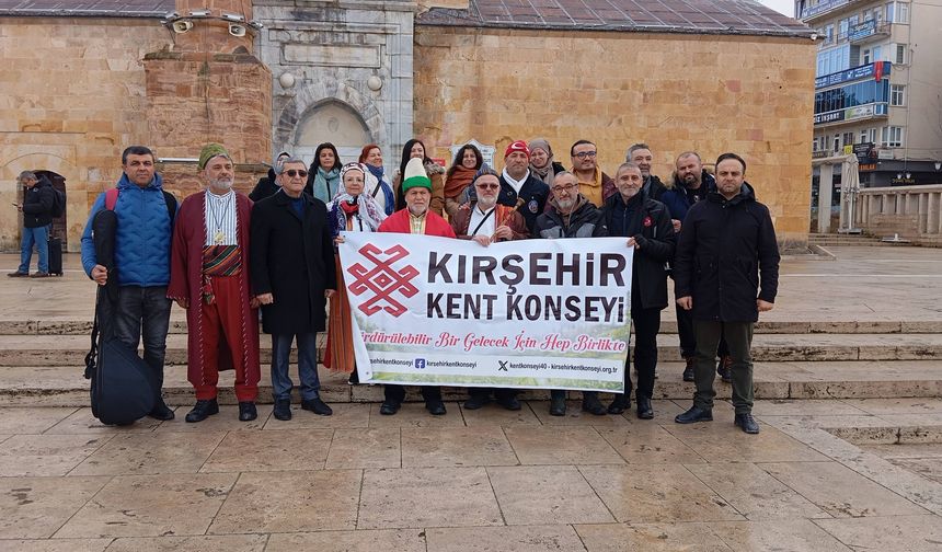 Kırşehir kültürü Doğu Anadolu yolunda: Üç Eren Aşkın yolculuğu başladı