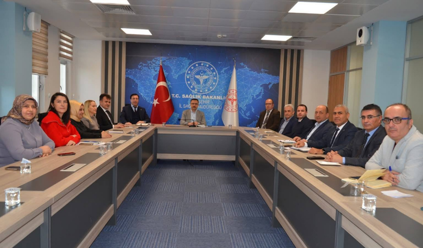 İl Genelindeki Sağlık Hizmetleri Değerlendirildi