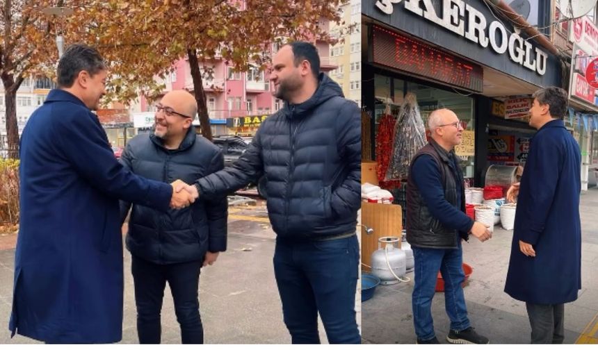 Milletvekili Erkan Kırşehir’de sahada