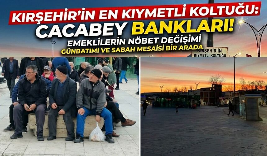 Cacabey’de "Nöbet" Değişimi