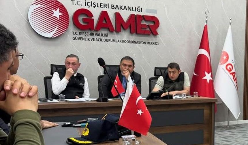 Kırşehir’de orman yangınlarına karşı hazırlık güçleniyor