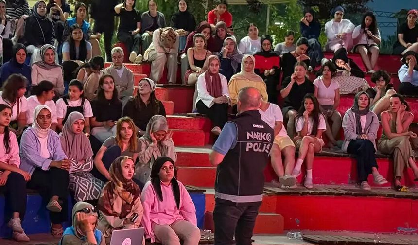 Kırşehir’de gençlere narkotik farkındalığı!