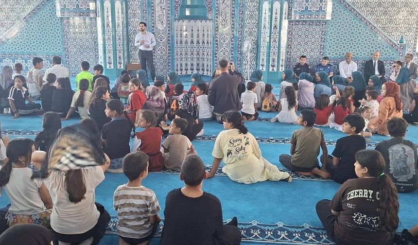 Boztepe’de Yaz Kur'an kursu öğrencileri için unutulmaz şenlik!