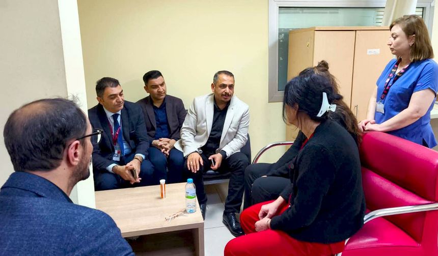 Hastanede hizmet kalitesi yükseliyor: Başhekimlik saha çalışmalarını sürdürüyor
