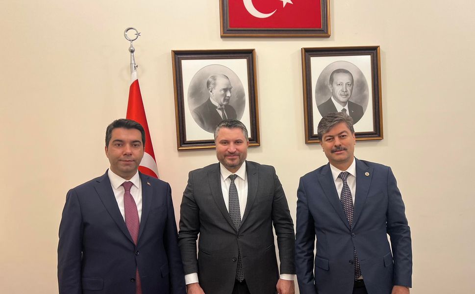 Erkan ve Demirci, Kaman’ın geleceği için görüşme gerçekleştirdiler