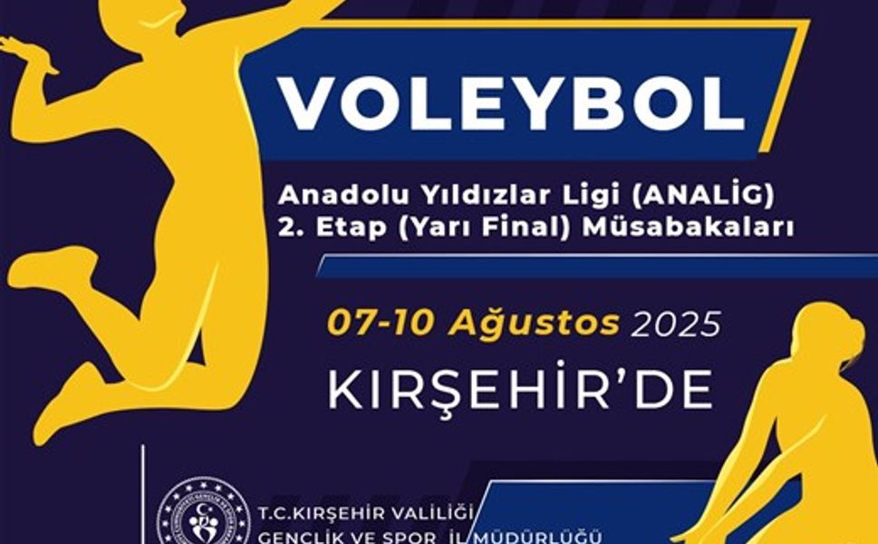 Voleybolun kalbi Kırşehir’de atıyor