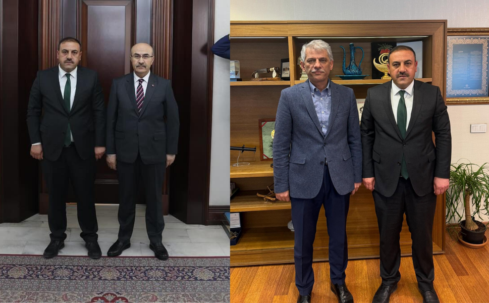 Belediye Başkanı Ankara’da ilçe konularını görüştü