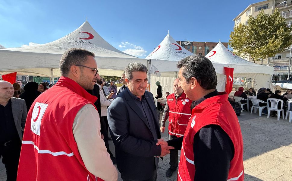 Kırşehir’de Anahtar Parti, Gazze için tek yürek oldu