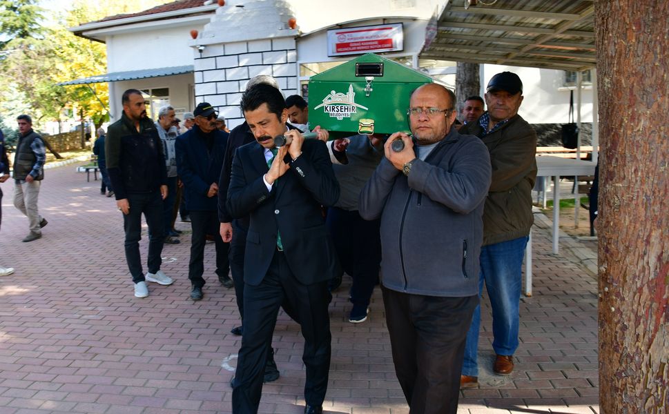 Kırşehirli Şehit Erkoca’nın babası defnedildi