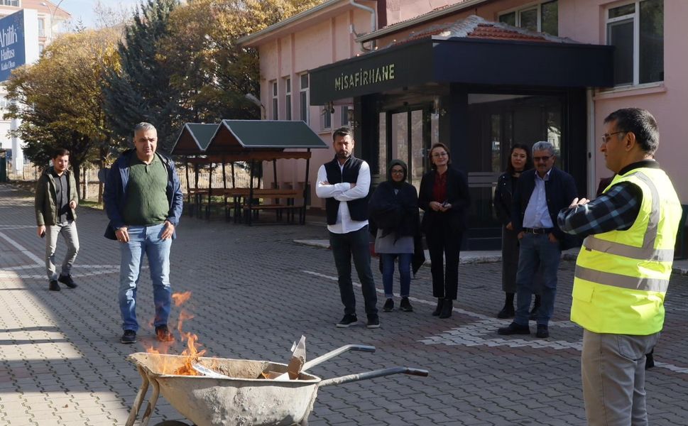 Kırşehir'de personel güvenliği öncelikli hale geliyor