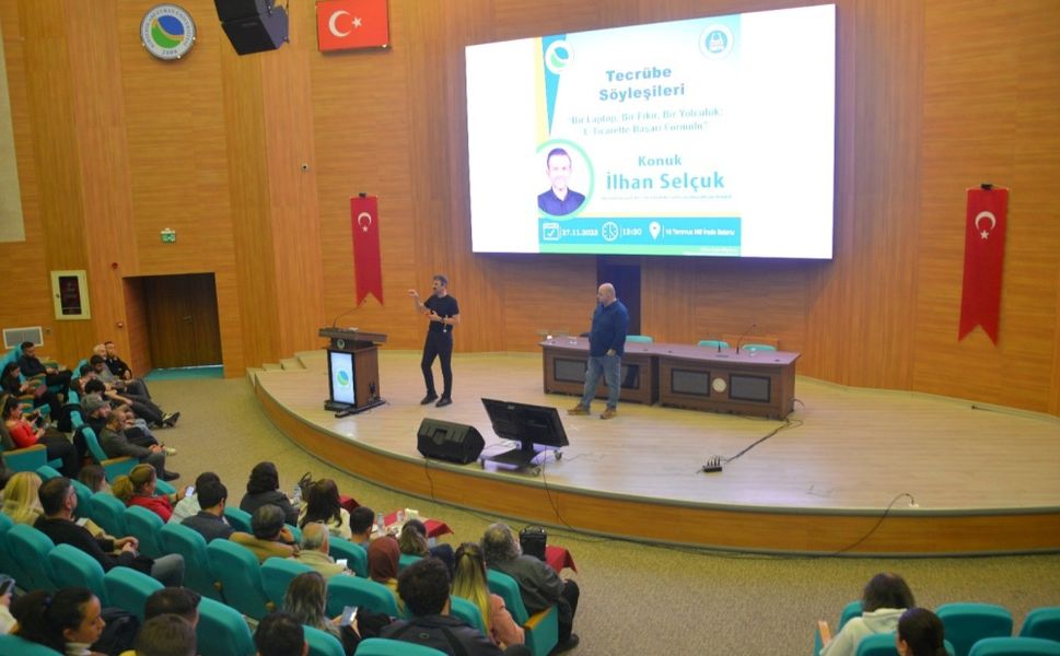 E-ticarette başarı formülü öğrencilere anlatıldı