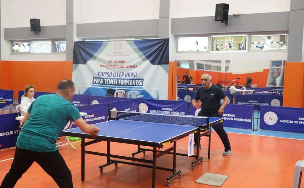 Kırşehir’de masa tenisi heyecanı başlıyor