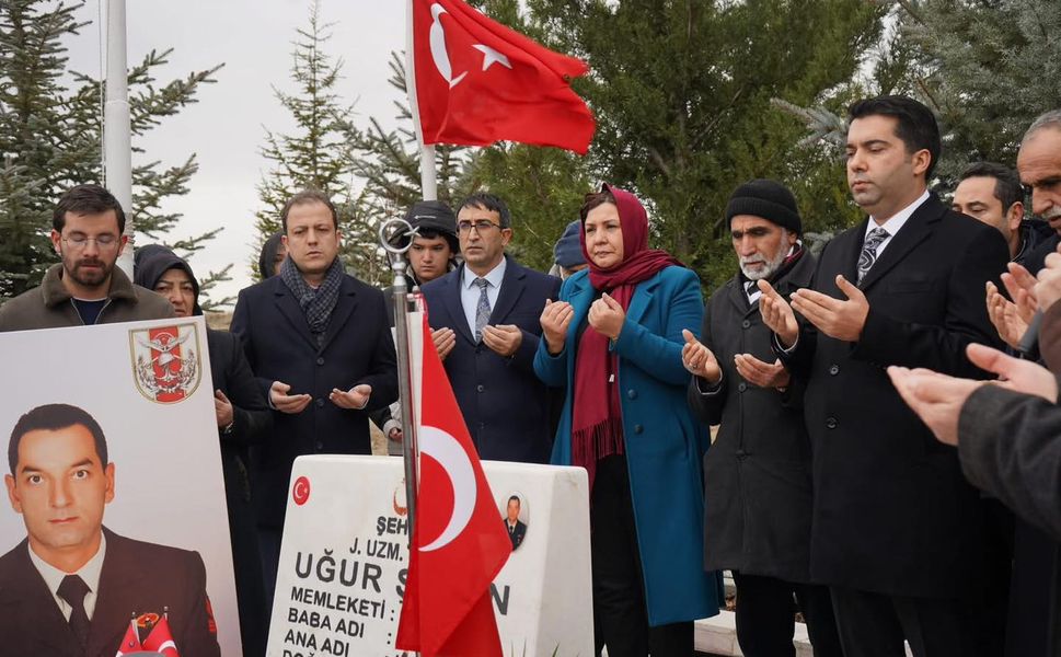 Şehit Jandarma Uzman Çavuş Uğur Şahin Kaman’da Dualarla Anıldı