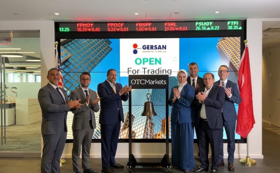 Gersan Elektrik OTCQX Piyasasına Adım Attı!