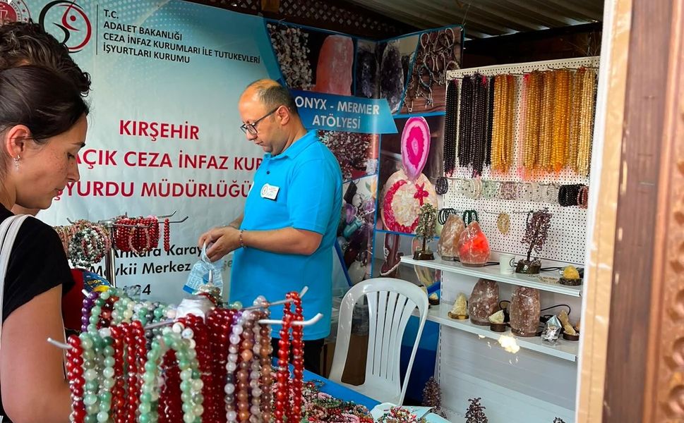 Kırşehir Ceza İnfaz Kurumu Ürünleri Kayseri'de Görücüye Çıktı