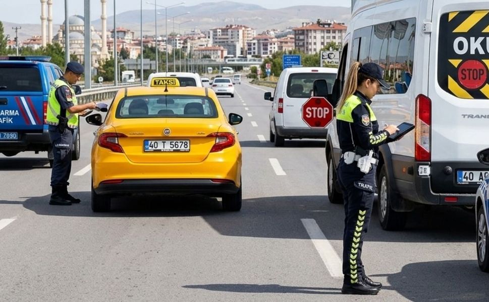Kırşehir’de Trafik Denetimi Verileri Açıklandı