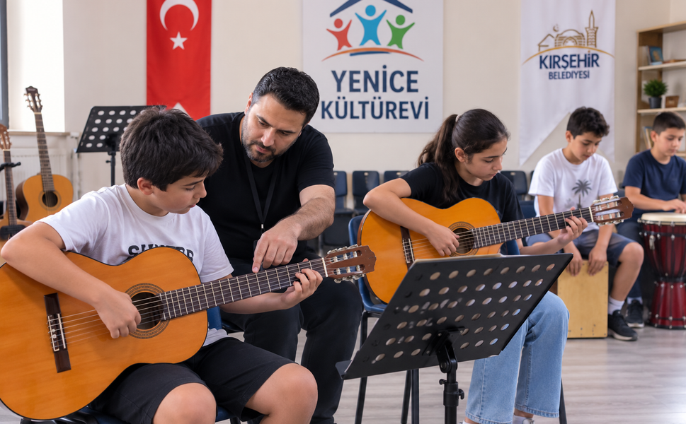 Kırşehir’de ücretsiz gitar ve ritim kursu! Kayıtlar başlıyor