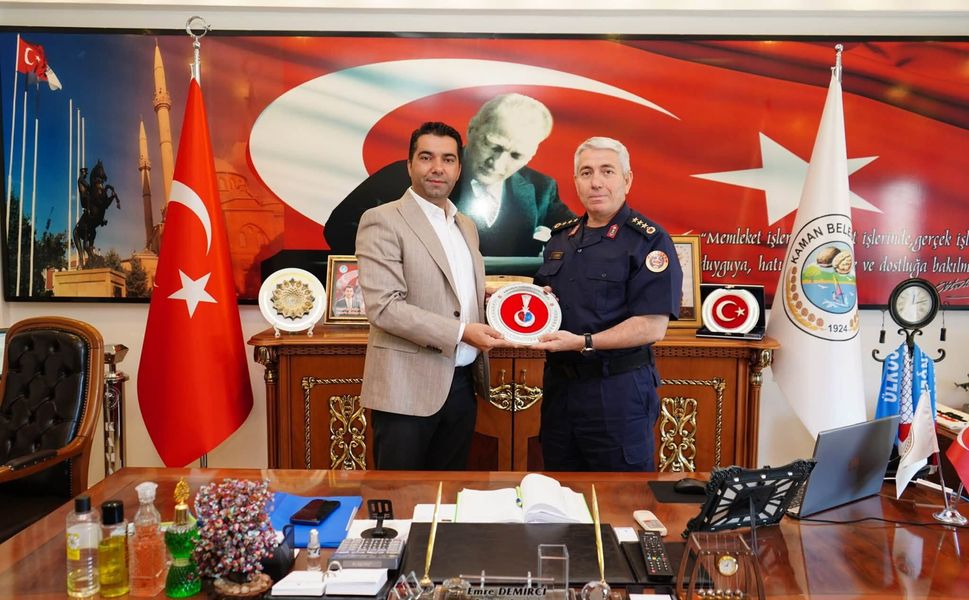 İl Jandarma Komutanı Albay Yıldırım Kaman’da