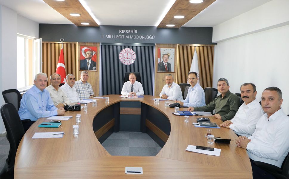 İl Müdürü Gülşen Başkanlığında Kurul toplandı