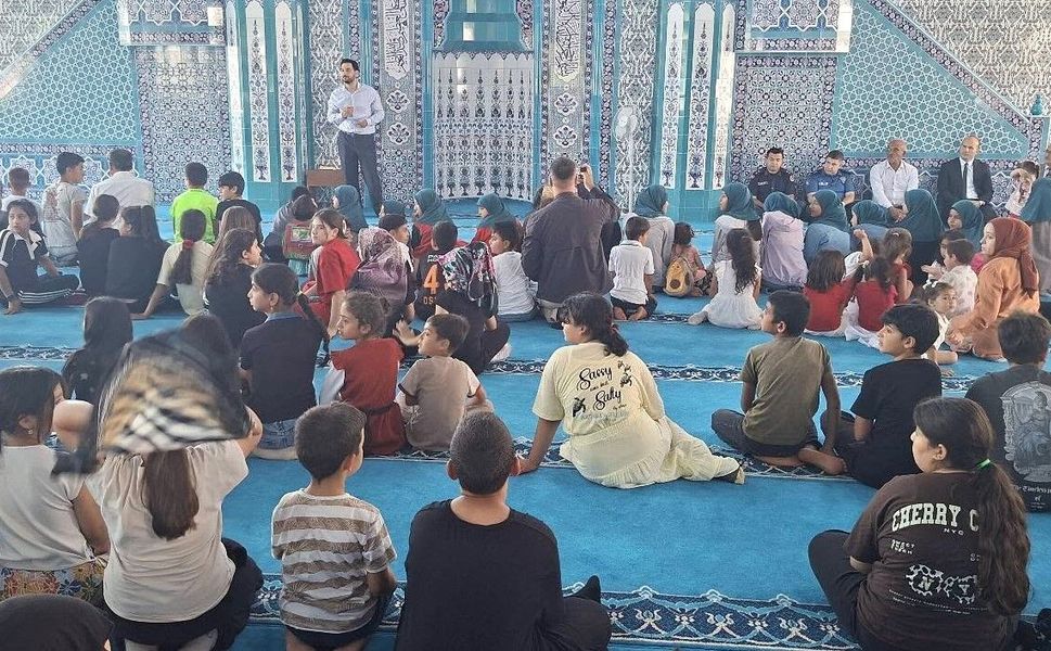 Boztepe’de Yaz Kur'an kursu öğrencileri için unutulmaz şenlik!